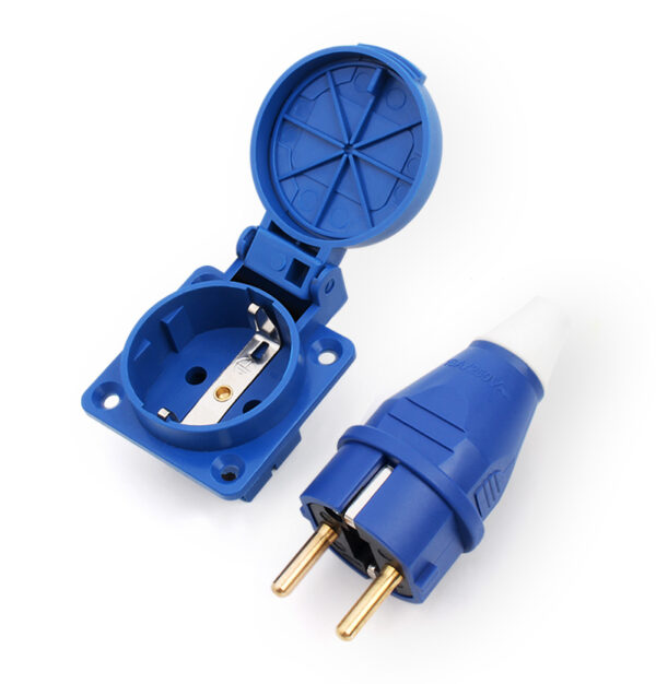 Phltd ip54 euro standard Outdoor Waterproof plug socket 16A Outdoor rainproof charge pile Socket-