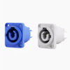 PHLTD scène sonore et lumineuse, faisceau lumineux, cordon d'alimentation, affichage LED, prise de courant imperméable à trois pôles, 20A bleu et blanc.